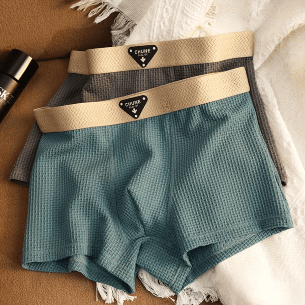 3PCSPack Smooth Ice Silk Plaid
