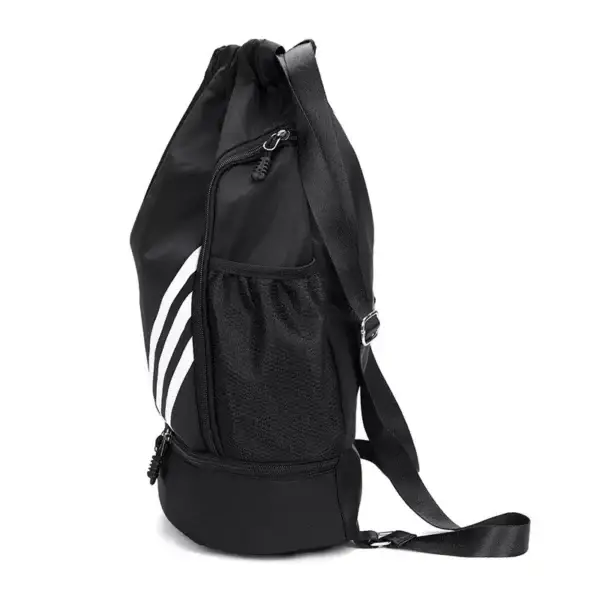 Multi-Purpose Drawstring Sports Backpack with Shoe Storage Lightweight Travel Gym Bag 2